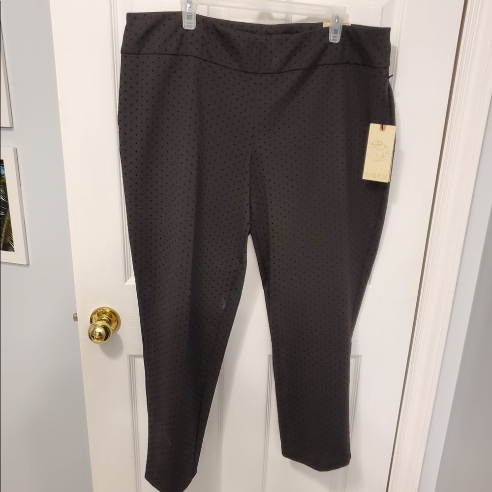 NWT Elaine Rose size 20 polka dot design pant
